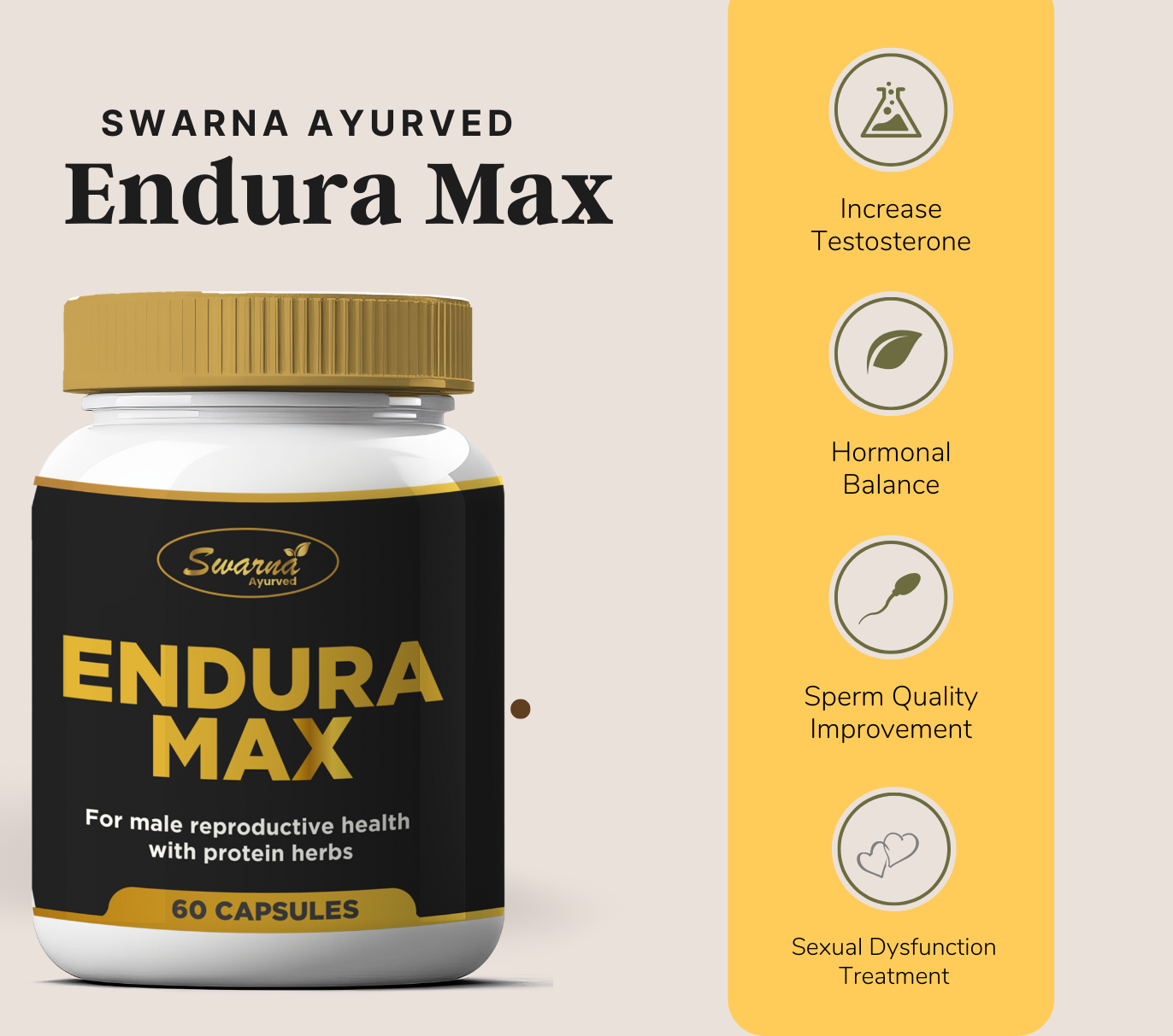 Endura Max male reproductive health protein capsules My Store